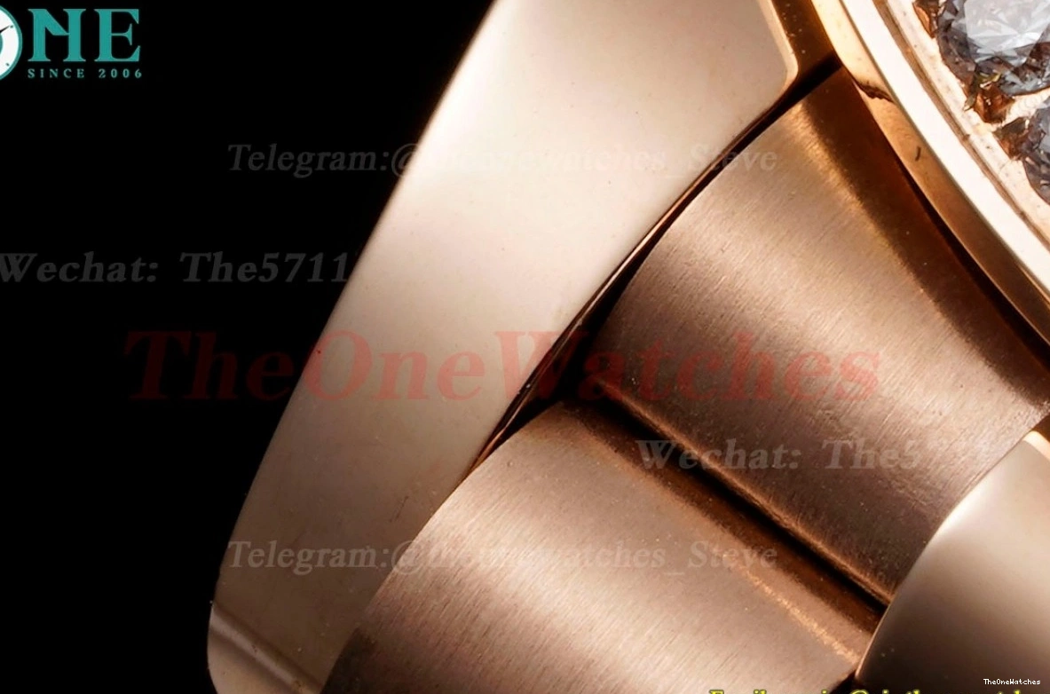 Dia RG JDF Datejust A2824 31mm White Flower RG Dial 0401